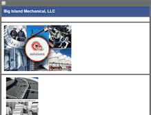 Tablet Screenshot of bigislandmechanical.com